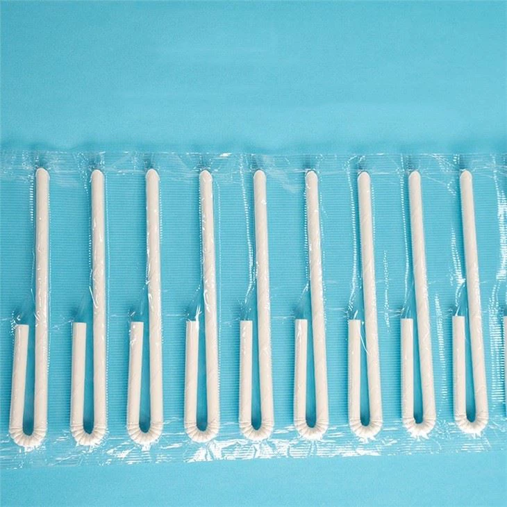 Bendy Paper Straws Wrapped In Plastic